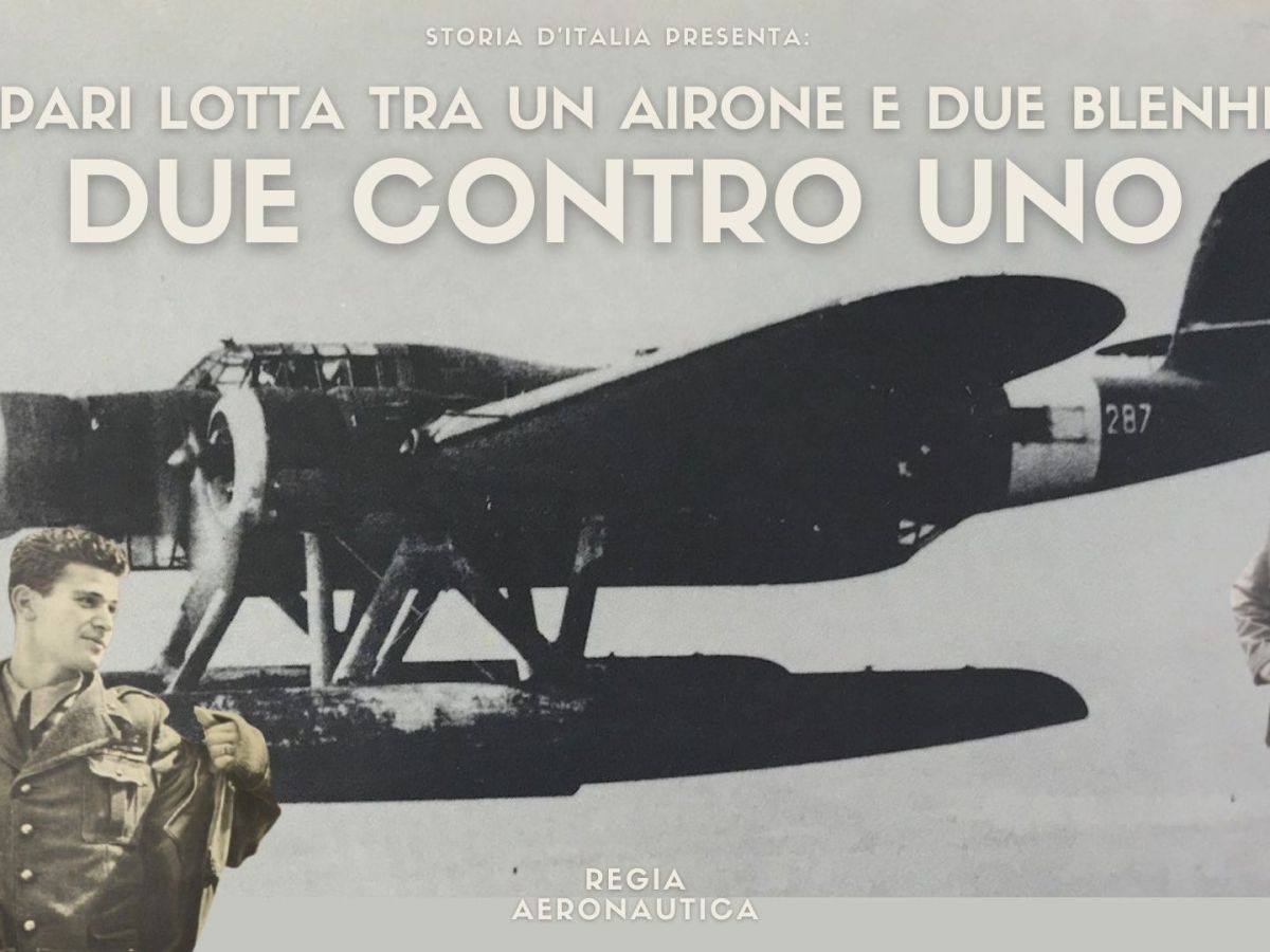 Un CANT Z. 506 contro due Blenheim: L’impresa di Serri e Bonannini