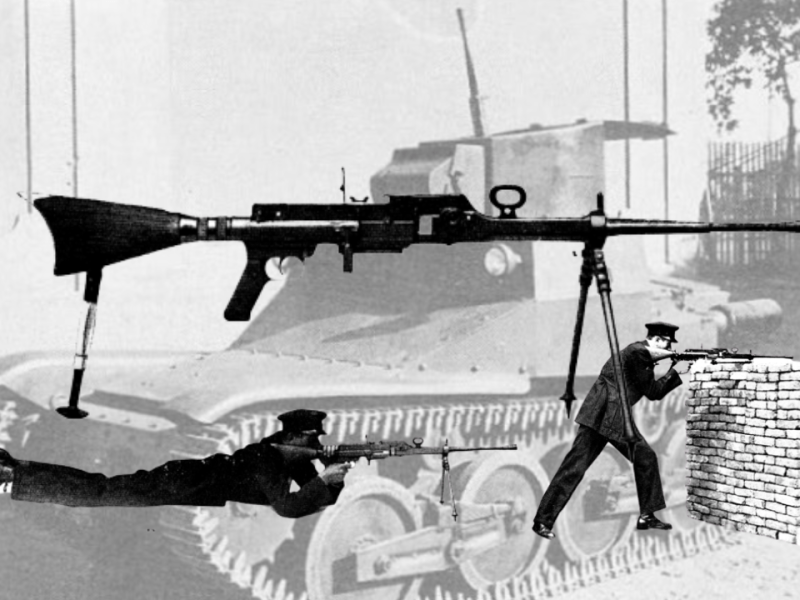 La rivale della Breda 30: Mitragliatrice Fiat Mod. 1928
