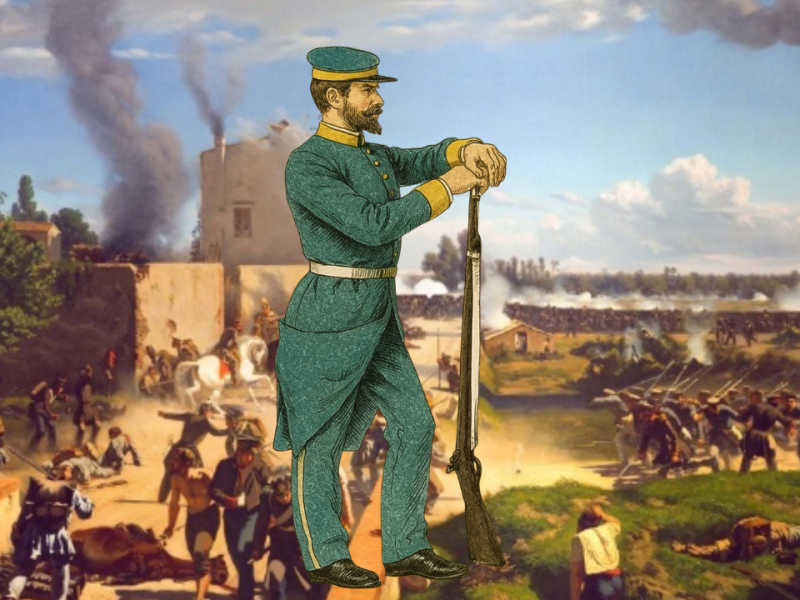 I Volontari  Napoletani, Siciliani e Calabresi della Prima Guerra d’Indipendenza