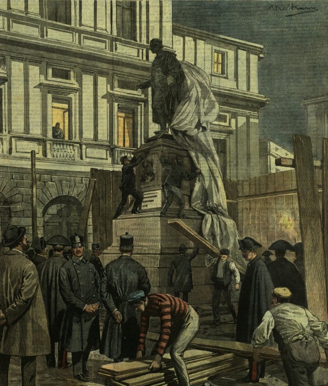 Lo strano caso della statua di Nicola Spedalieri a Roma