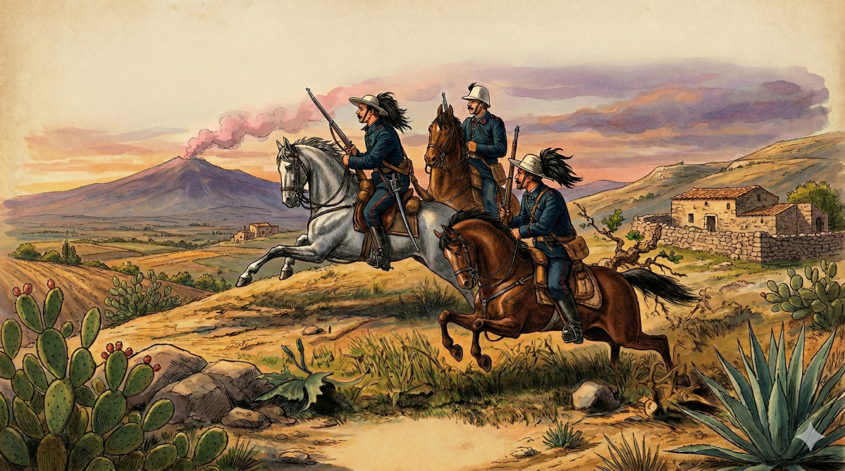 I Bersaglieri a Cavallo e la lotta al brigantaggio